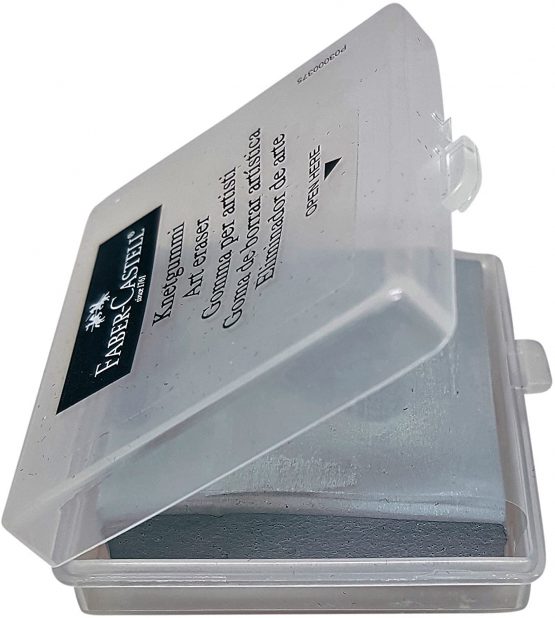 Faber-Castell Kneadable eraser with case for artist - 4 kneaded eraser - Image 2