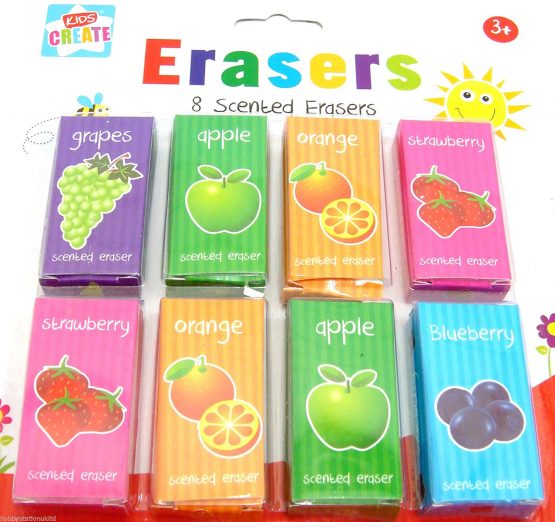 Pack of 8 Scented Erasers - Image 2