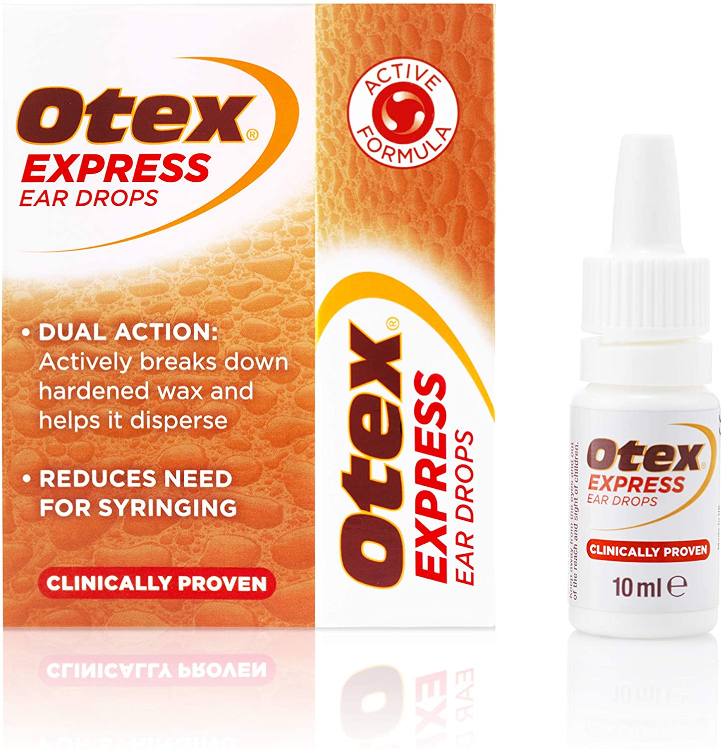 Otex Express Ear Drops. Clinically Proven Ear Wax Removal Drops for Excessive Hardened Ear Wax. Can Reduce The Need for Syringing or Microsuction 10ml - Image 2