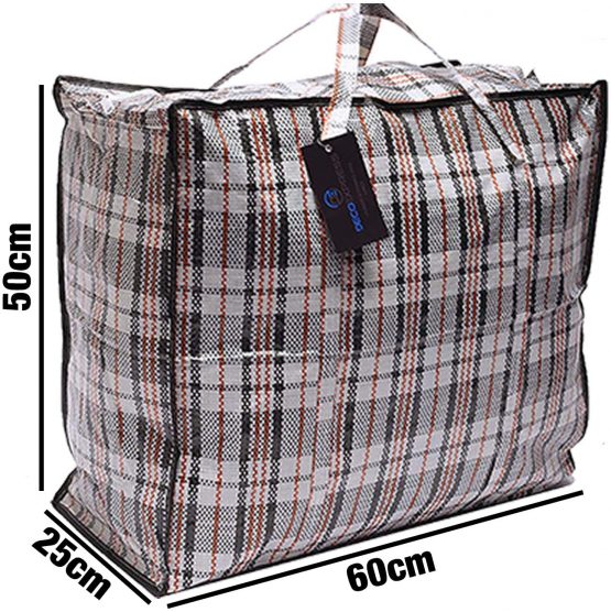 DECO EXPRESS Large Laundry Bags Moving Storage Bag (Pack of 5 bags) - Image 4