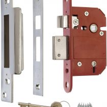 ERA Fortress BS 3621 2.5-inch/ 64mm 5 Lever Maximum Security Mortice Sashlock - Chrome Effect