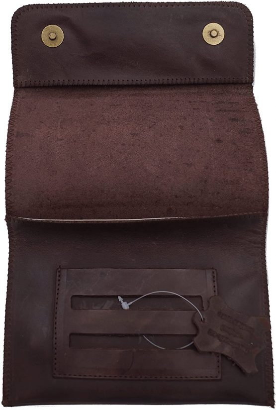 GERMANUS Tobacco Pouch from Genuine Leather - Made in EU - Strong Calf - Image 4