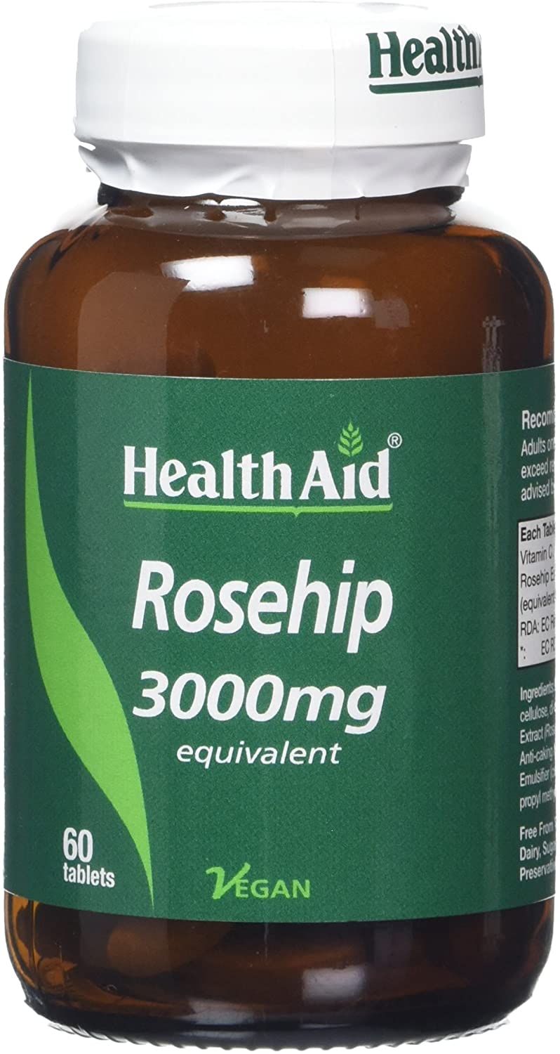 HealthAid Rosehip - 60 Tablets, 60 count (Pack of 1)
