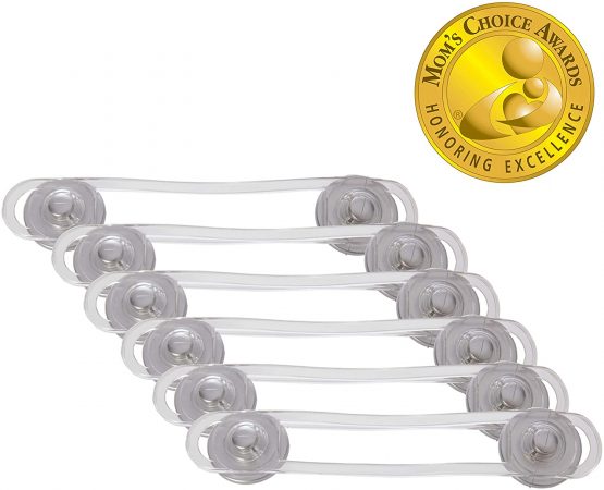 Dreambaby Multi-purpose Latch (Pack Of 6, Silver colour)