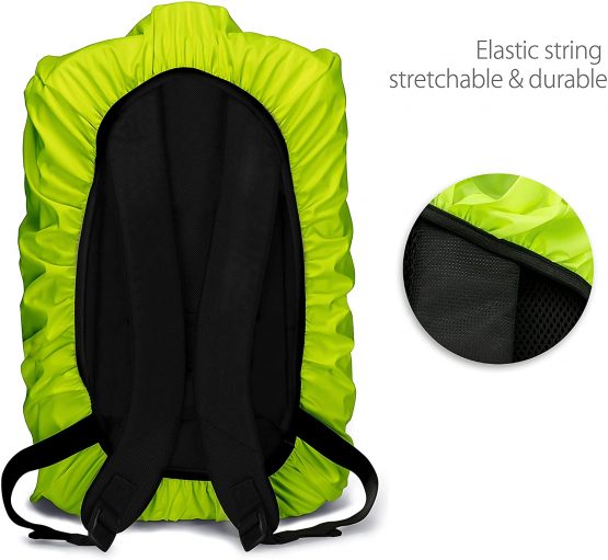 MyGadget Rainproof Backpack Cover Up to 55L - Waterproof Reflective Rain Protection for Backpacks - Traveling Trekking Outdoor Activities Bike Bicycle - Image 4