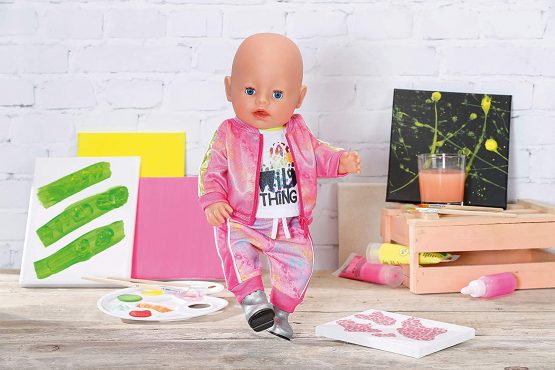 BABY born 828335 Deluxe Trendy Pink Set 43cm, Multi - Image 4