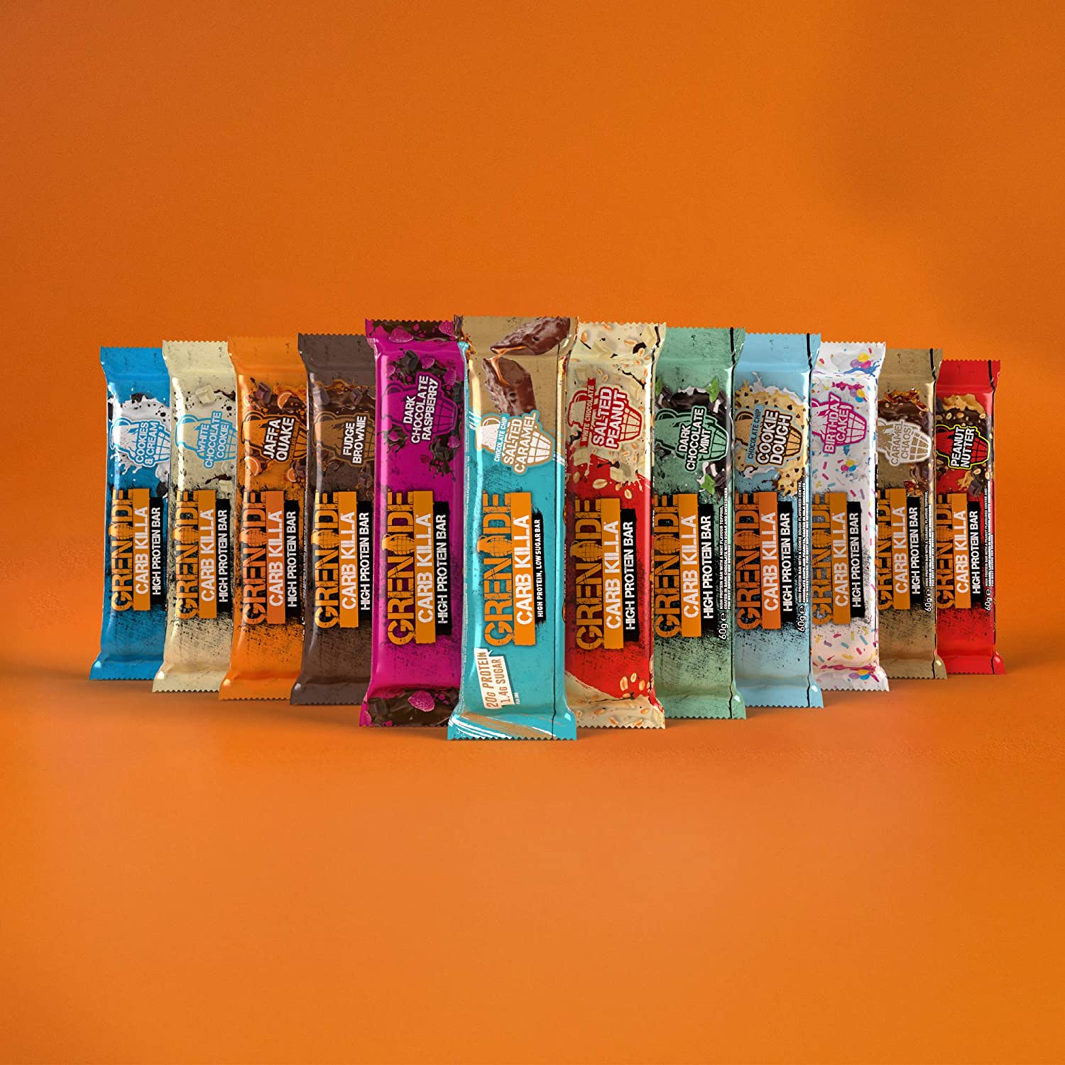 Grenade Selection Box - High Protein, Low Sugar Bars, 12 x 60 g Variety Pack (Packaging & Flavours May Vary) - Image 3