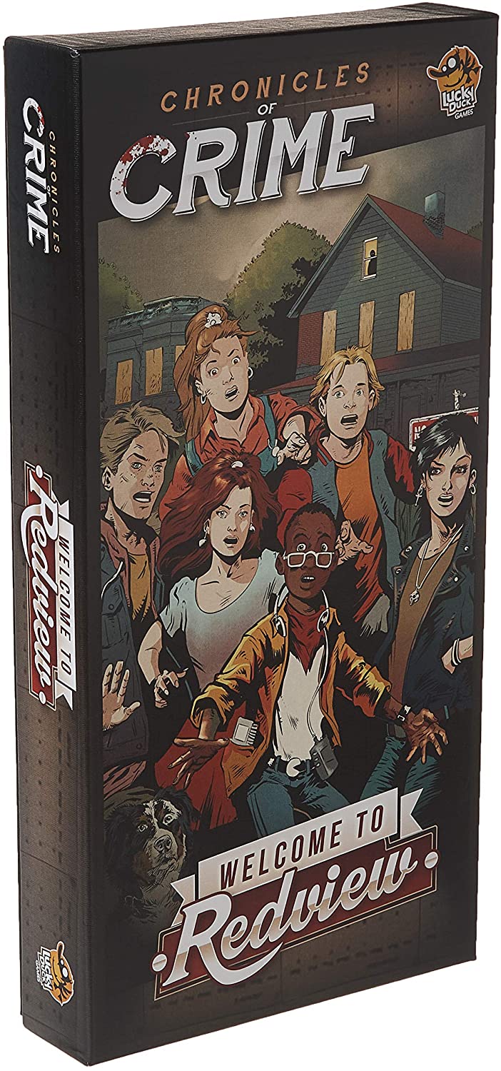 Lucky Duck Games LKY038 Chronicles of Crime: Welcome to Redview, Mixed Colours, 5.71 inches
