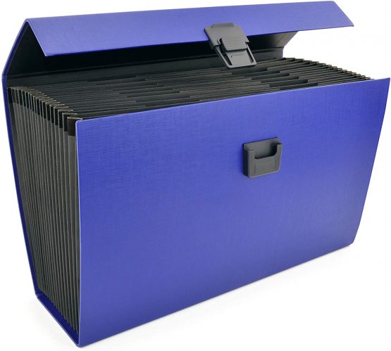 Rapesco 1555 19 Part Expanding Box File Document Organiser A4 | Desertcart