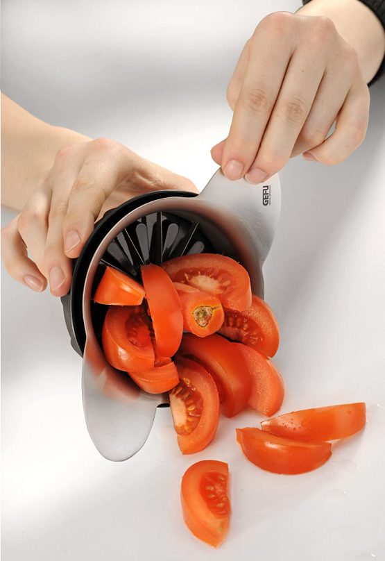 Gefu Tomato/Apple cutter Pomo, Stainless Steel, Multi-colour, 11 x 11 x 5 cm - Image 3