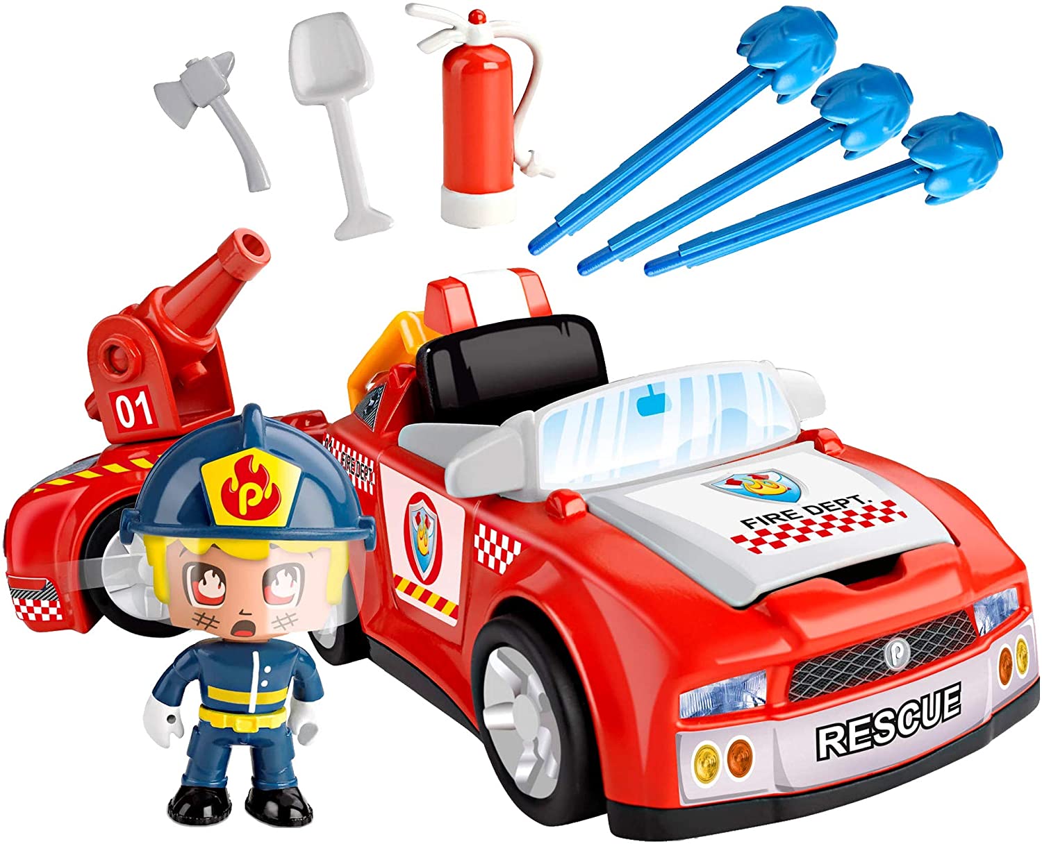 Pinypon Vehicle Fire Engine multicoloured - Image 3