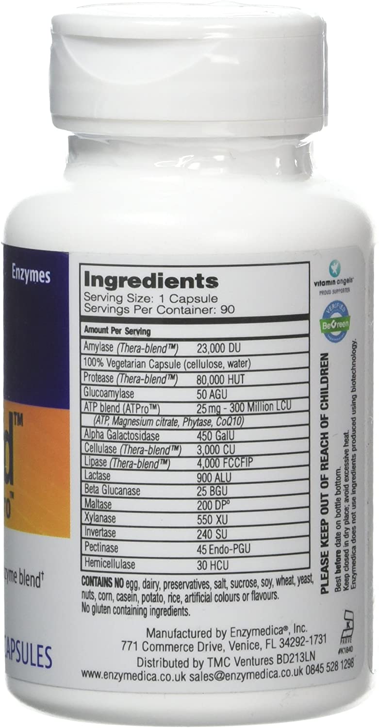 ENZYMEDICA - Digest Gold (90 Capsules), 90 count (Pack of 1) - Image 2