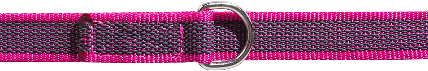 Color & Gray Adjustable Super-Grip Leash, 20 mm x 2,2 m, Pink-Gray - Image 3