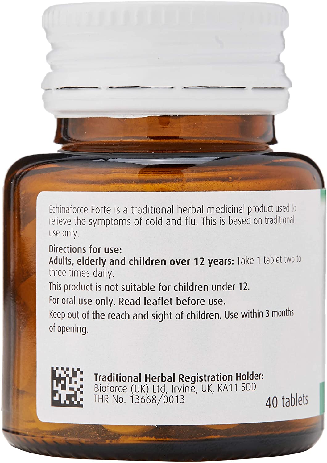 Al Echinaforce Forte Cold & Flu Tablets (40) - Image 2