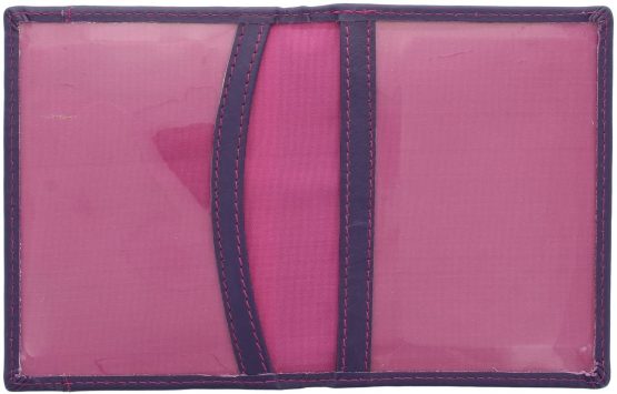 Mala Leather Odyssey Soft Leather Travel Pass/Oyster Card Holder 555_14 Purple - Image 4