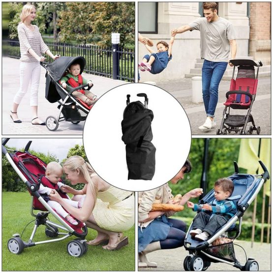 Yuccer Stroller Travel Bag for Airplane, Waterproof Gate Check Bag Organizer Storage for Infant Baby Child Umbrella Strollers Large (A) - Image 3