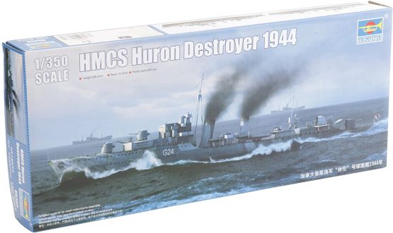 Trumpeter HMCS Huron Destroyer 1944 Model Kit