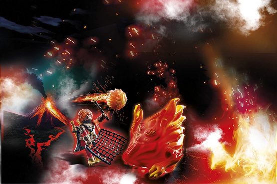 Playmobil 70227 Novelmore Knights Burnham Raiders Spirit of Fire with LED Light Effect, For Children Aged 4-10 - Image 3