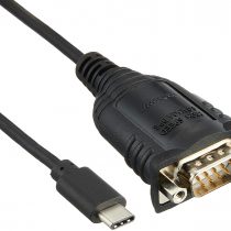 StarTech USB C to Serial Adapter - with COM Port Retention - Windows / Mac / Linux - USB C to DB9 Cable - USB C to RS232 Cable (ICUSB232PROC)
