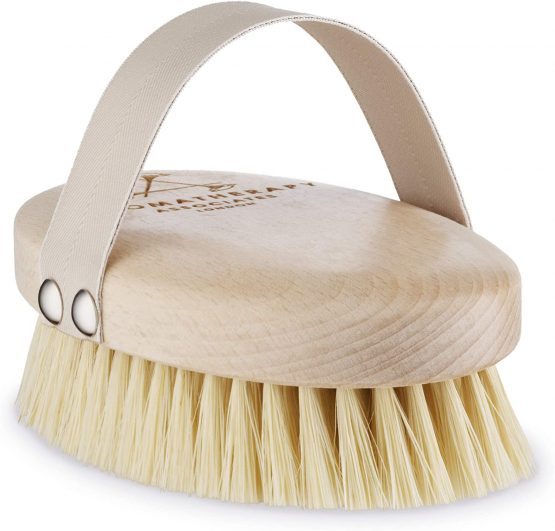 Aromatherapy Associates Revive Body Brush. 100% Natural Vegan Agave Sisal Bristles for Dry Skin Brushing, exfoliate dead skin, detox, stimulate circulation and lymphatic drainage, brighten skin. - Image 2