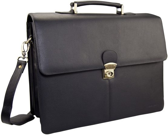 Monolith 41378MN Briefcase, 40 cm, Black