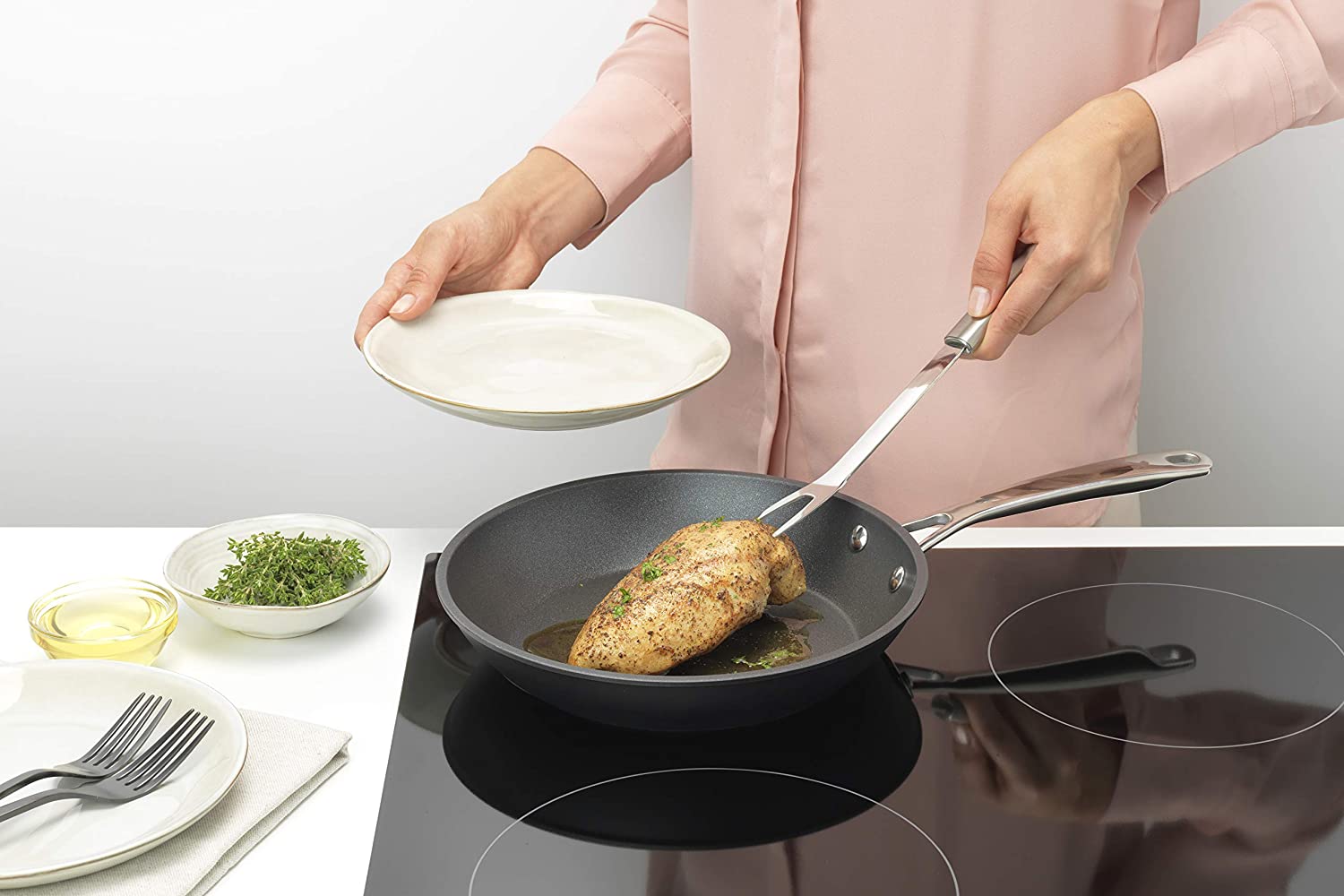 Brabantia 291081 Balance Frying Pan, Aluminium BigaMart