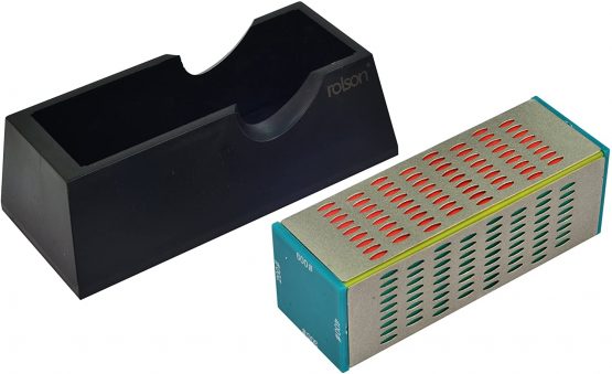 Rolson 24259 Four Sided Diamond Sharpener, 25.0 cm*10.0 cm*24.0 cm - Image 3