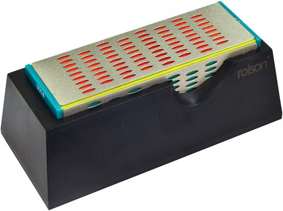 Rolson 24259 Four Sided Diamond Sharpener, 25.0 cm*10.0 cm*24.0 cm - Image 2