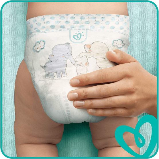 Pampers Baby-Dry Nappies Size 8 (27 Nappies) - Image 3