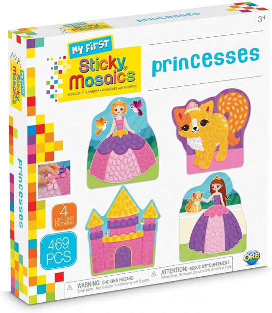ORB 50955-00 First Sticky Mosaics Princesses, Multi - Image 4