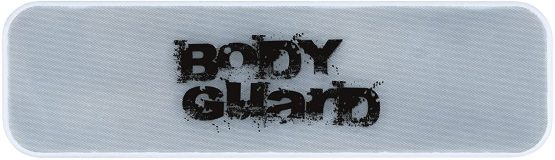 Safety Maker 70x20 mm Neon Sticker, Silver, One Size