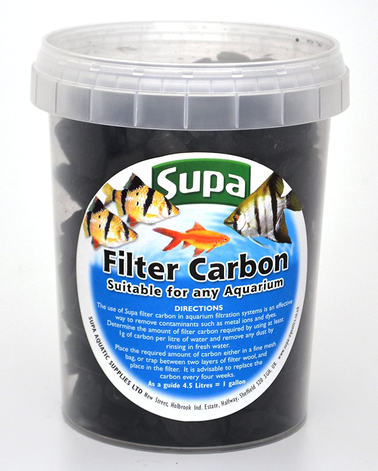 Supa Filter Carbon, 500 ml, Pack of 6, Suitable for Aquariums/Fish ... - 81NDOMoJIKL. AC SL1500 