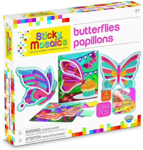 ORB 51006.0 0622222051006 Sticky Mosaics Butterflies, Linus, Multi - Image 4