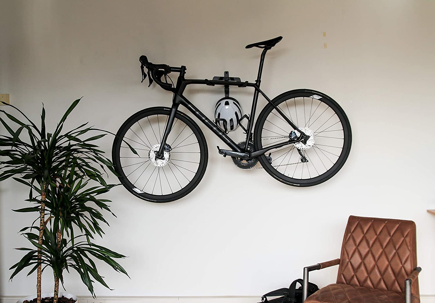 BBB Cycling Bike Wall Mounts I Bike Rack For Garage Bicycle Wall Mount I Bike Wall Hanger Mountain Bike And Road Bike I WallMount Deluxe BTL-150 - Image 4