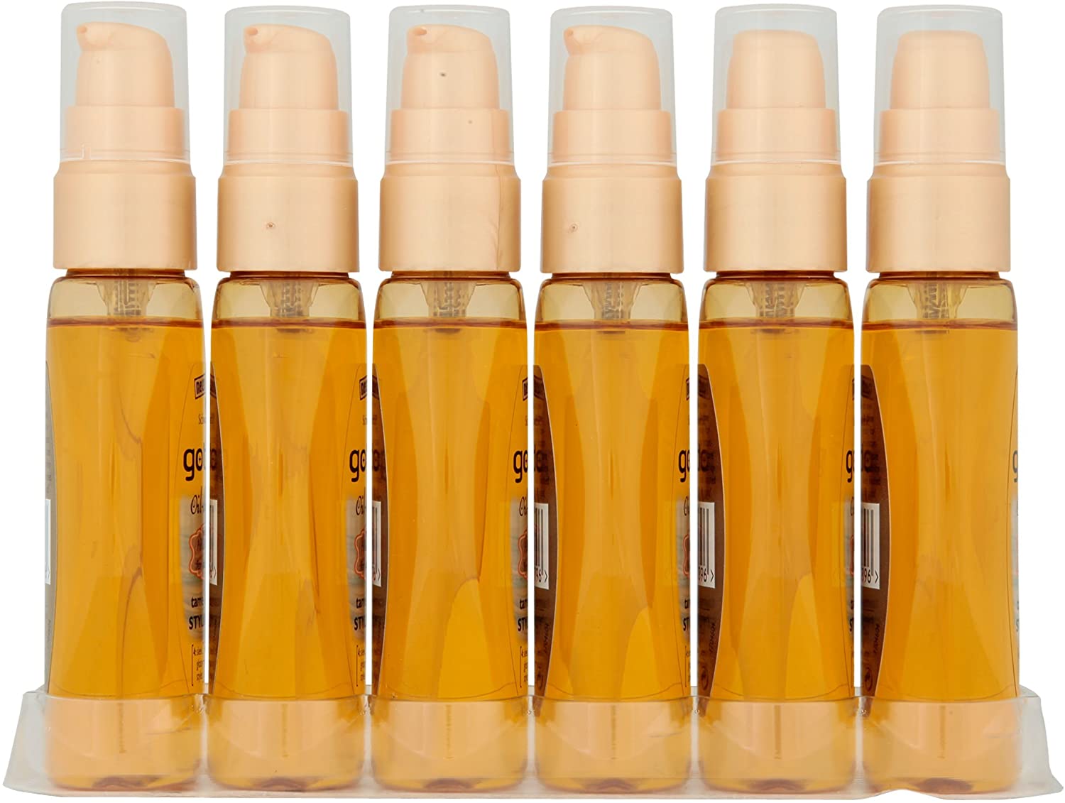 Schwarzkopf got2b Oil-licious Styling Oil, Vegan, Contains Argan Oil to Reduce Frizz and Leave Hair Sleek 50 ml - Pack of 6 - Image 3
