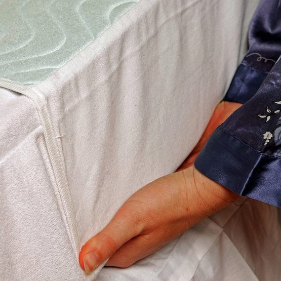 Eco Toilet Training Sleep Mat (Medium, 90x90 with Tucks) - Image 2