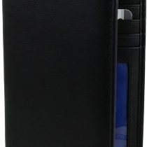 Mens Quality RFID Leather Suit Wallet by Mala; Origin Collection Gift Boxed (Black)