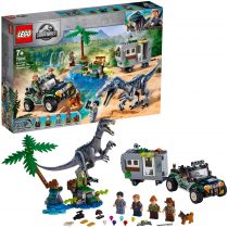 LEGO 75935 Jurassic World Baryonyx Face-Off: The Treasure Hunt Dinosaur Playset with Off Road Buggy Toy