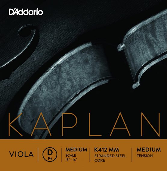 D’Addario Kaplan. D String For Viola, Medium Scale, Medium Tension