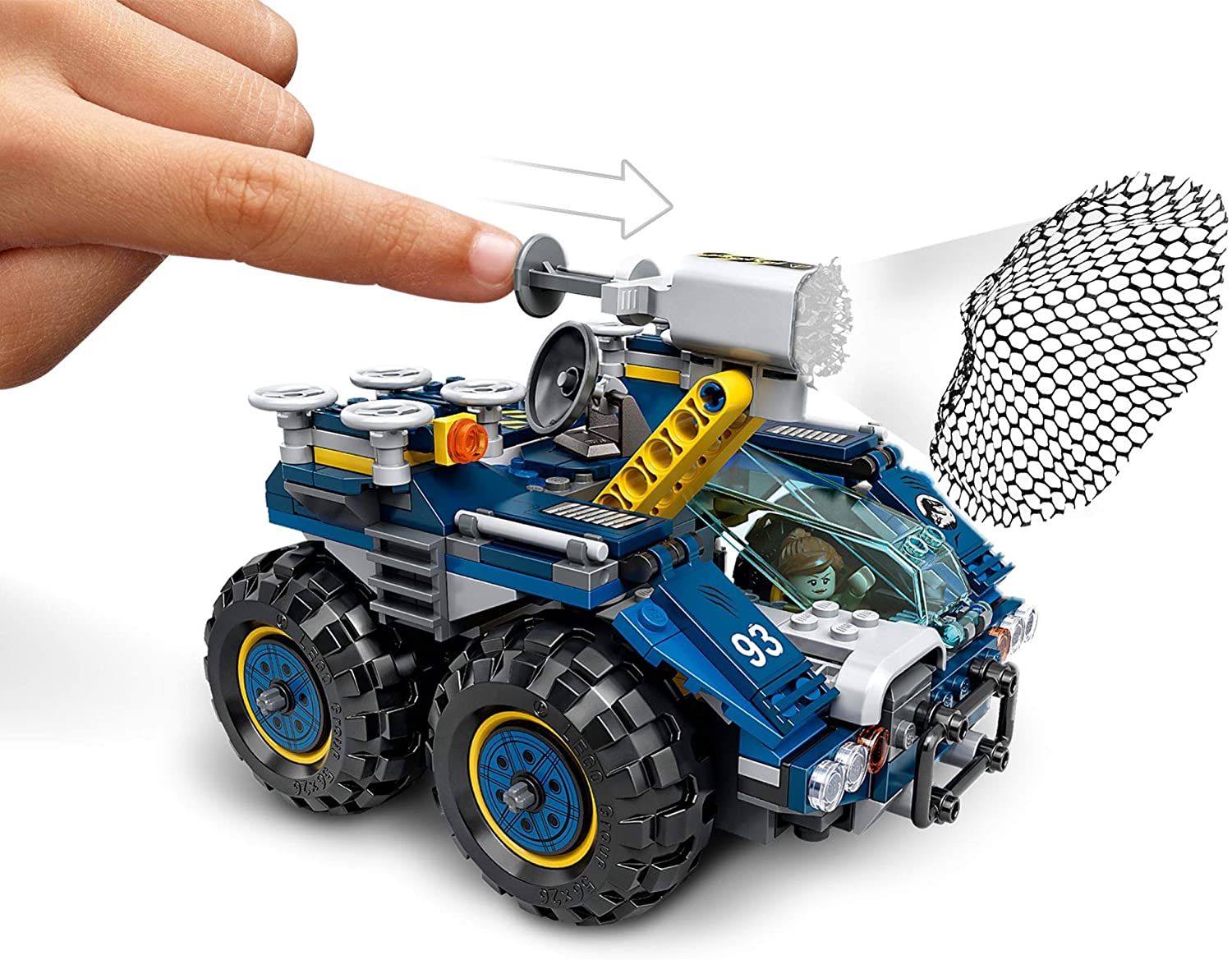 LEGO 75940 Jurassic World Gallimimus and Pteranodon Breakout Dinosaur Figures Building Toy for Kids 8+, Multicolor, moyen - Image 4