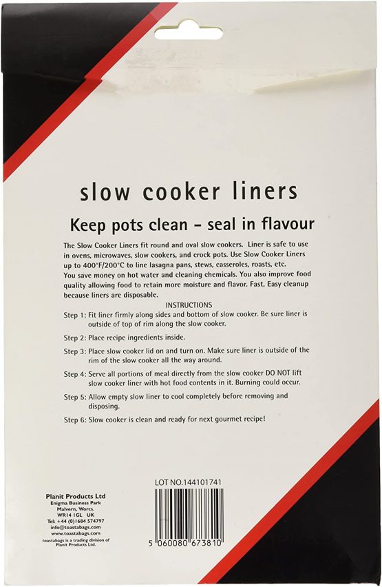 Toastabags Slow Cooker Liner (Pack of 25) - Image 2