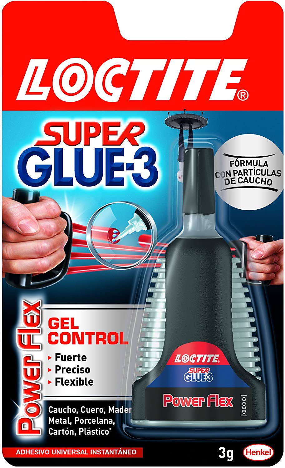 Loctite Super Glue Power Flex Control Adhesive For Many Materials 3 G 