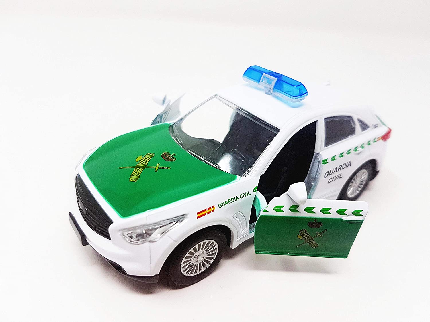 PLAYJOCS GT-1009 GUARDIA CIVIL CAR, Metallic, 7.8 cm x 6.8 cm x 16.8 cm - Image 4