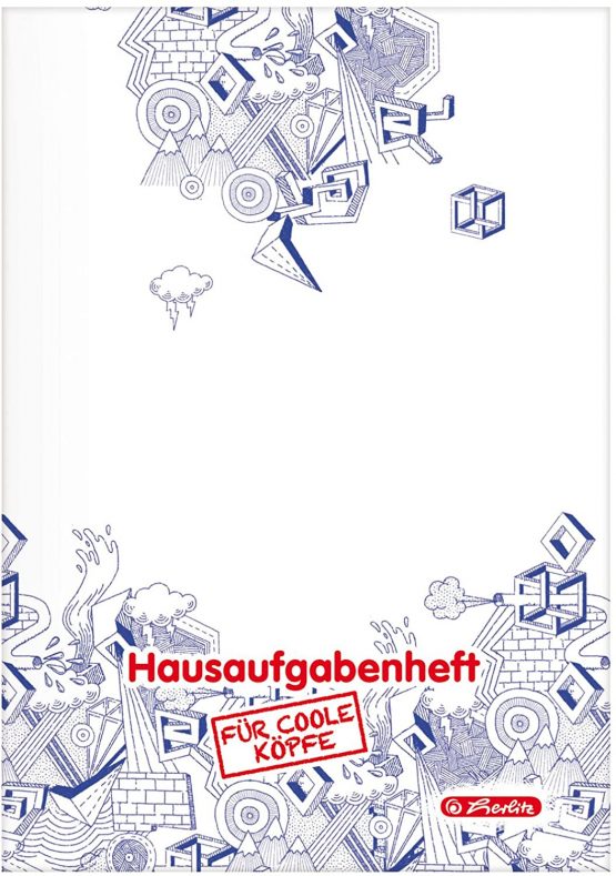 Herlitz Exercise Book A5 48 Sheets for Cool Heads, A5