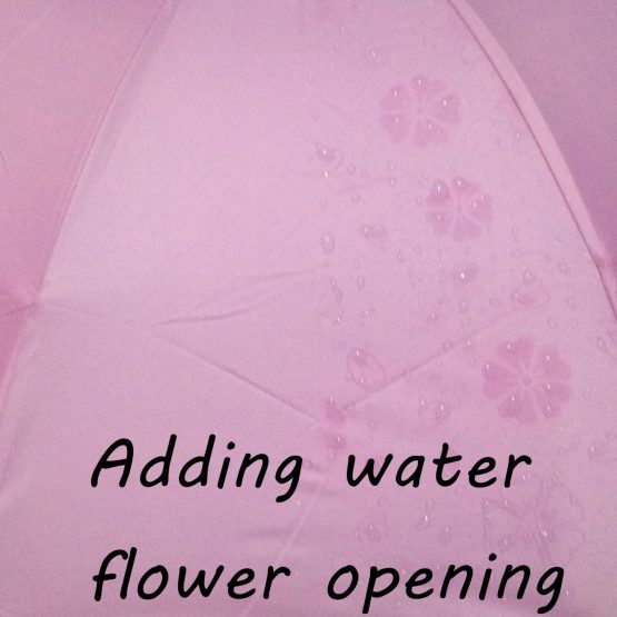Sun Umbrella for Women Ladies Pink Parasol Folding Umbrellas UV Protection Lightweight Parasol in Summer(Princess Pink) - Image 2