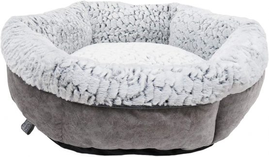 LUXURY FLEECE LINED PLUSH BED 64CM