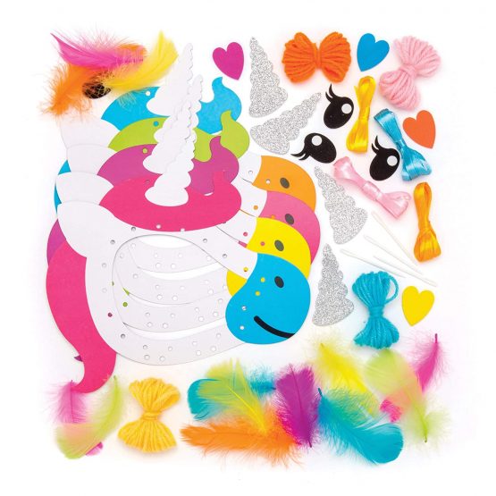 Baker Ross AR976 Unicorn Dreamcatcher Kits — Ideal for Kids' Arts and Crafts, Gifts, Keepsakes and More (Pack of 4) - Image 2