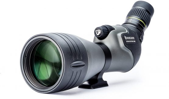 VANGUARD Endeavor HD 82A Angled Spotting Scope with 20-60x Zoom Eyepiece and Stay-On Case