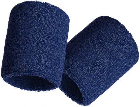 12 Pack Sweatbands Sports Wristband Cotton Sweat Band for Men and Women, Good for Tennis, Basketball, Running, Gym, Working Out - Image 2