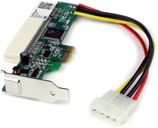StarTech PCI Express to PCI Adapter Card - PCIe to PCI Converter Adapter with Low Profile / Half-Height Bracket (PEX1PCI1)